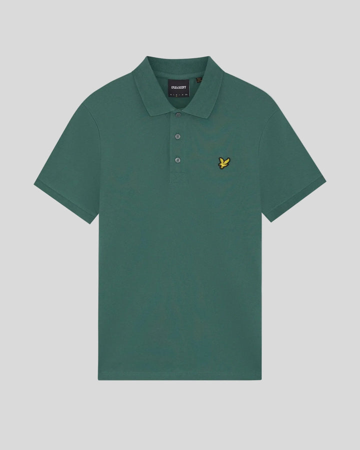 Lyle & Scott Cotton Polo Shirt Everglade