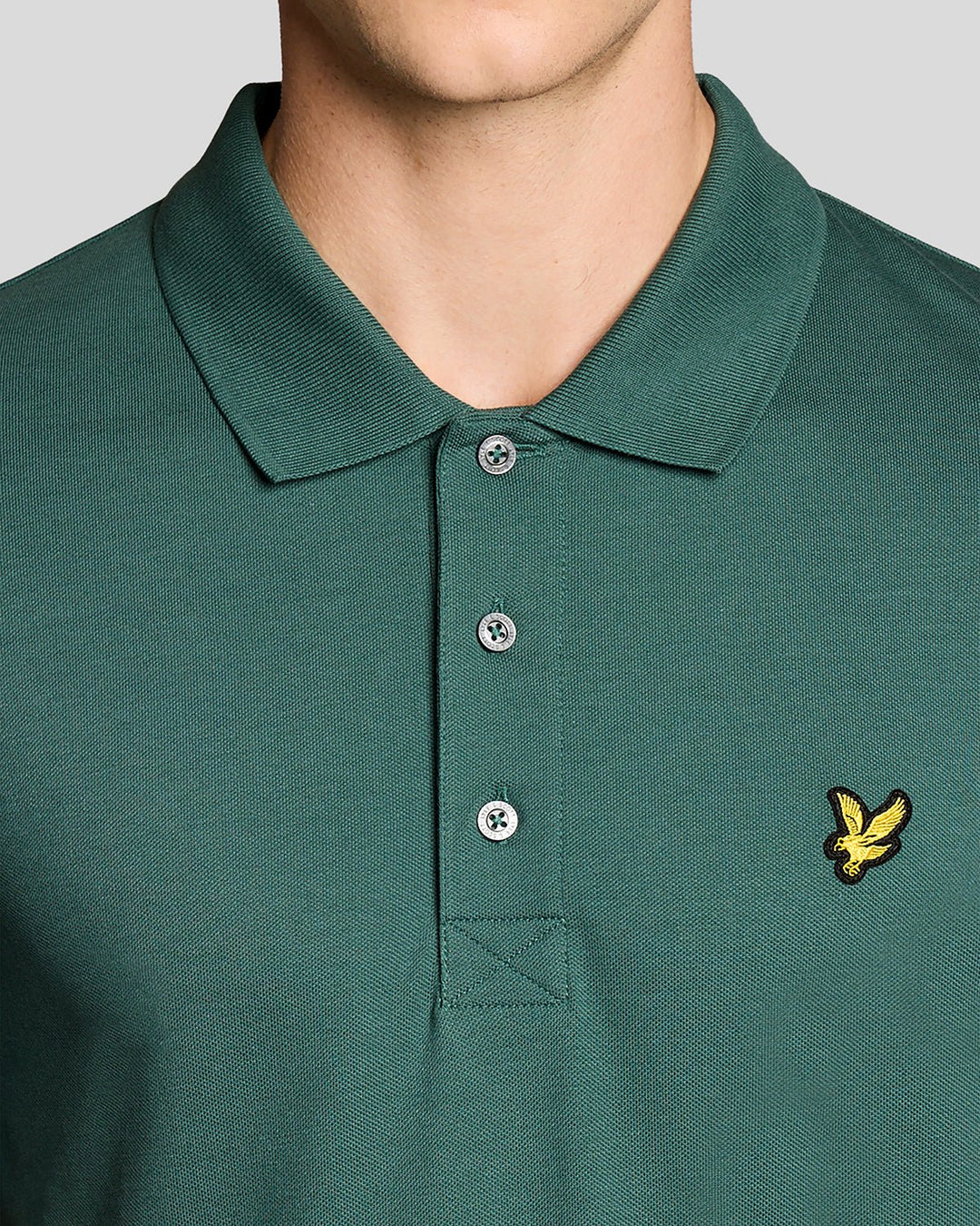 Lyle & Scott Cotton Polo Shirt Everglade