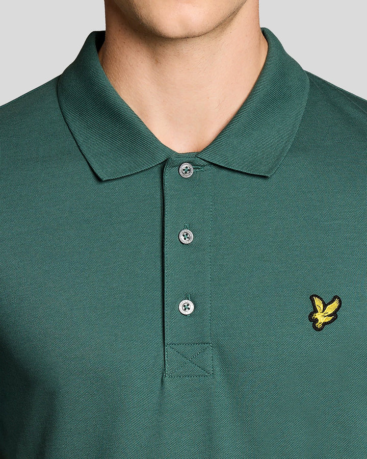 Lyle & Scott Cotton Polo Shirt Everglade