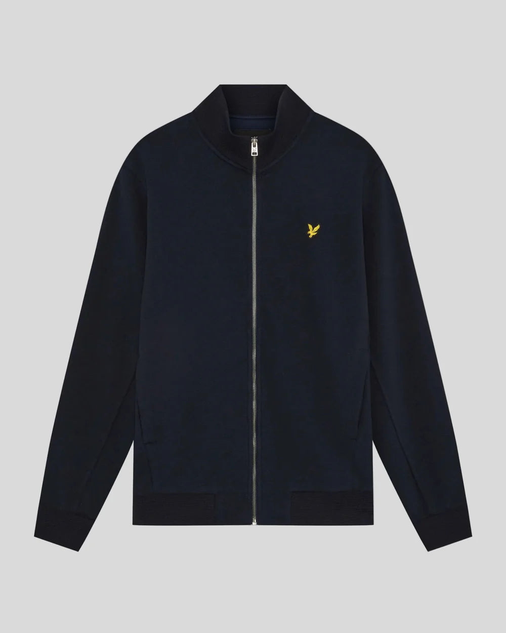 Lyle & Scott Cotton Blend Track Jacket Dark Navy