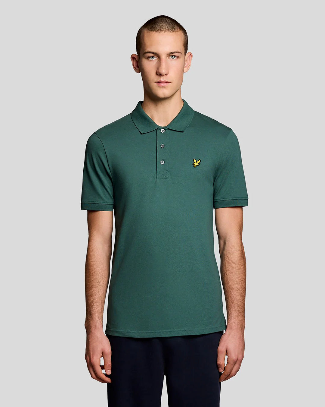 Lyle & Scott Cotton Polo Shirt Everglade