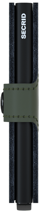 Secrid Miniwallet Matte Green & Black