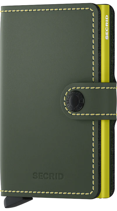 Secrid Miniwallet Matte Green & Lime