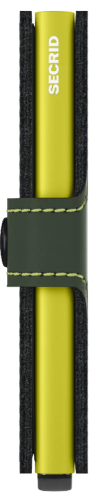 Secrid Miniwallet Matte Green &amp; Lime