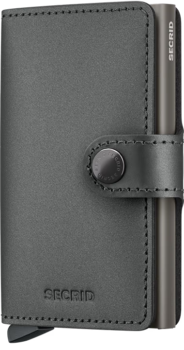 Secrid Miniwallet Matte Satin Steel