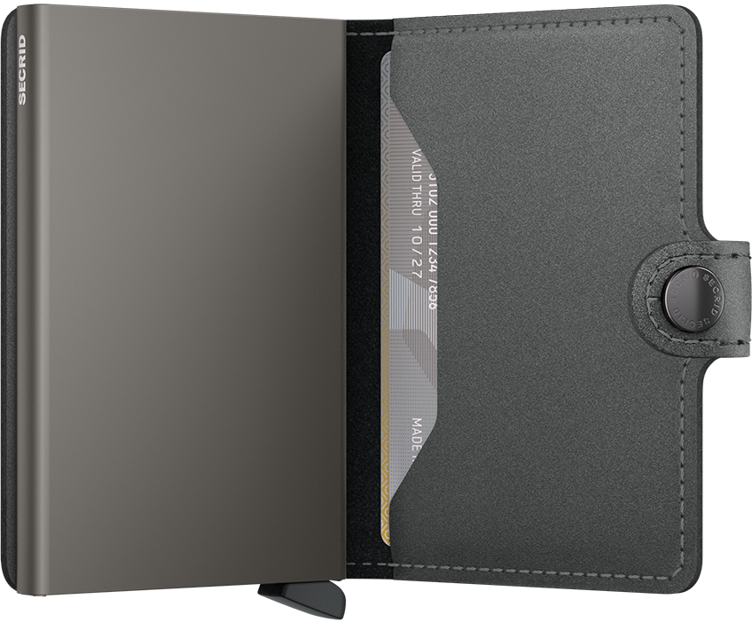 Secrid Miniwallet Matte Satin Steel