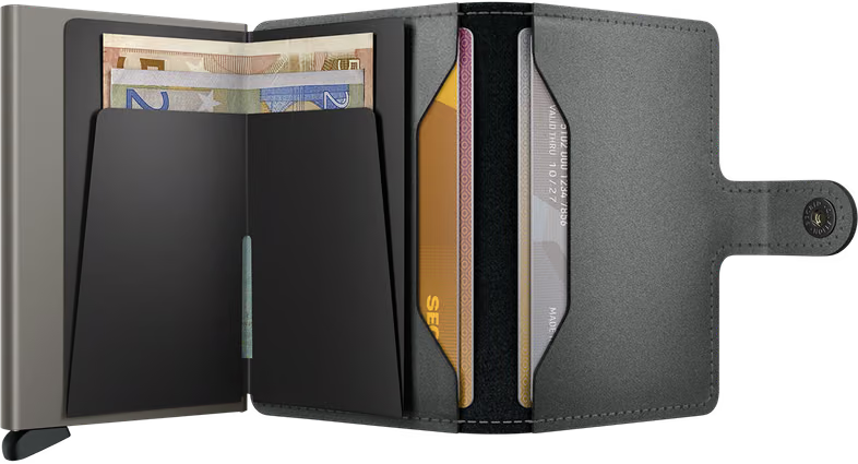 Secrid Miniwallet Matte Satin Steel