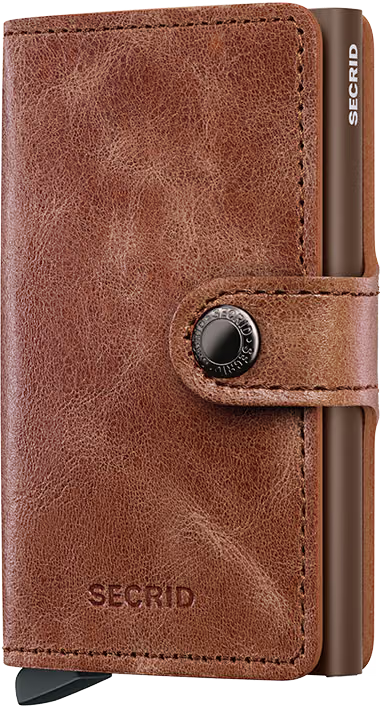 Secrid Miniwallet Vintage Cognac-Brown
