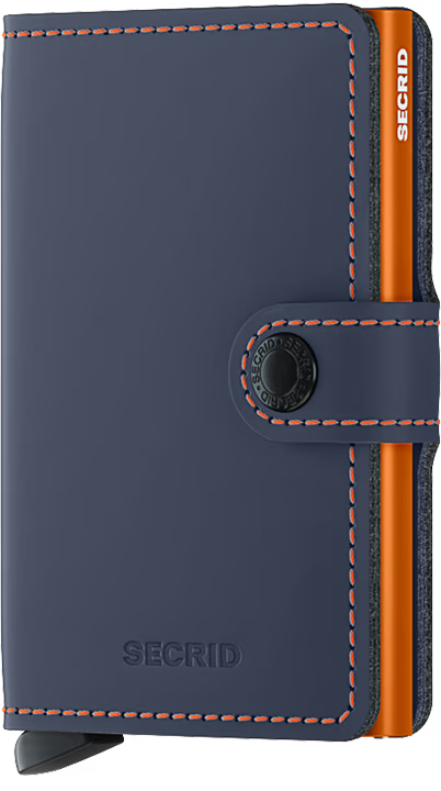 Secrid Miniwallet Nightblue & Orange
