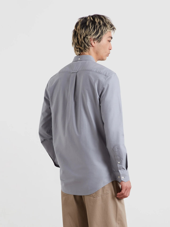 Farah Brewer Oxford Shirt Icelandic Blue