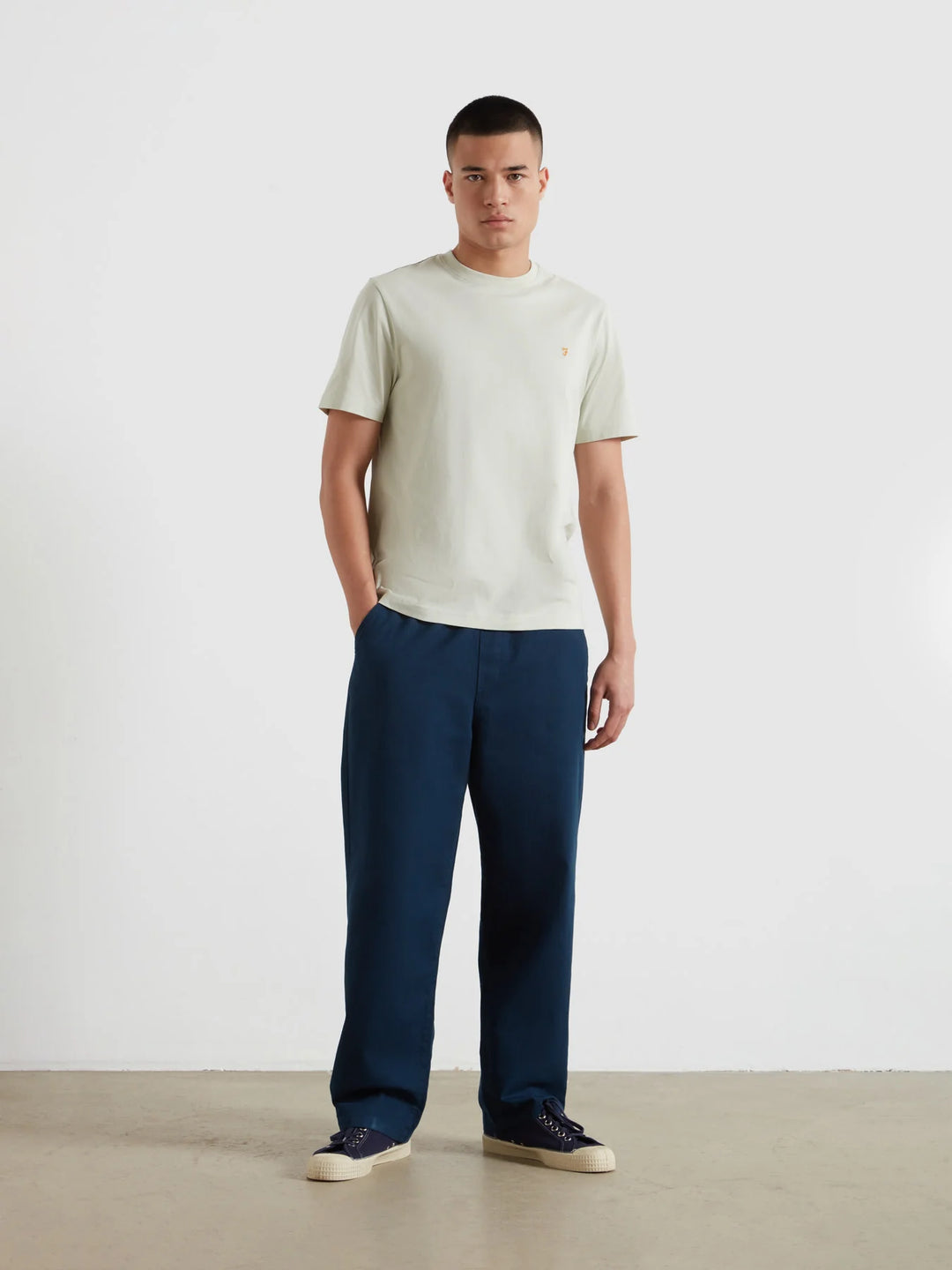 Farah Danny Regular Tee Shirt Soft Green