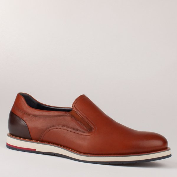 Escape Phoenix Slip On Casual Shoe Brandy