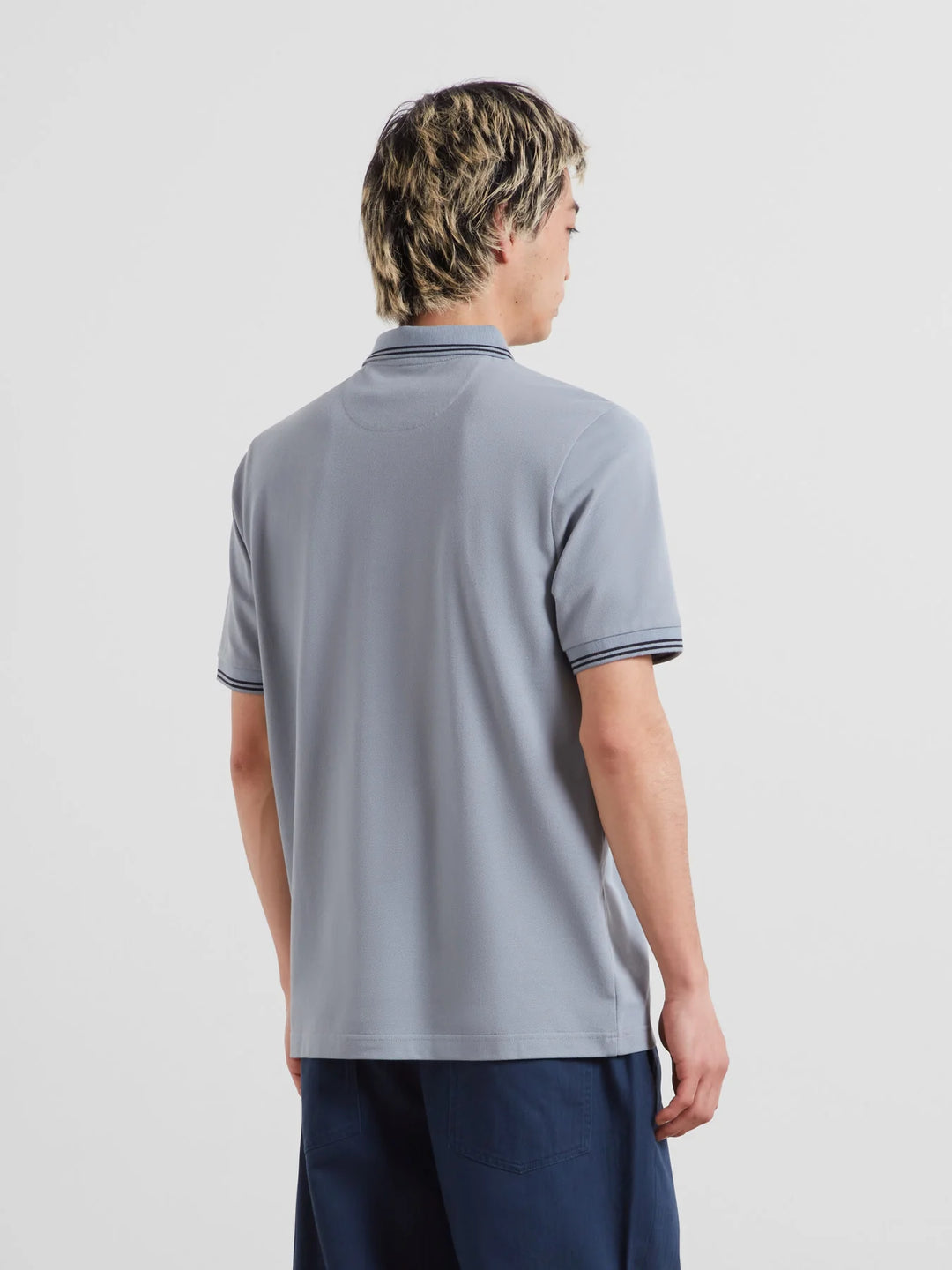 Farah Bowes Polo Shirt Icelandic Blue