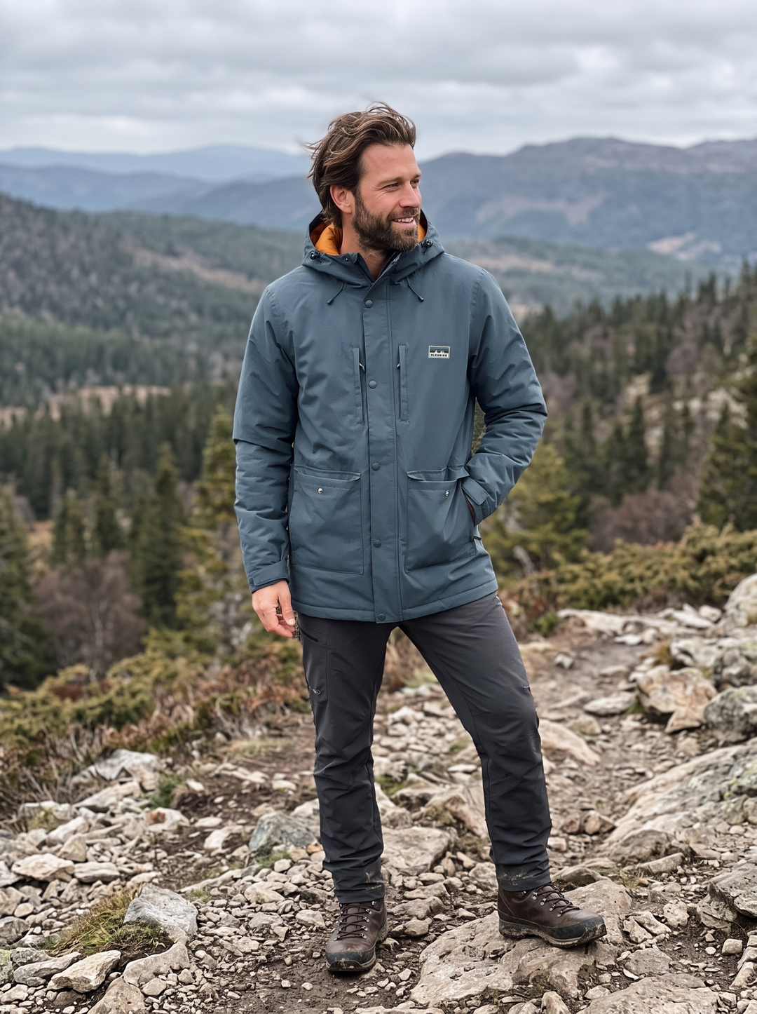 Bleubird Alta Jacket Navy