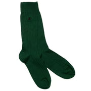 Swole Panda Bamboo Socks Racing Green 2 Pack