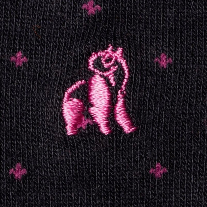 Swole Panda Bamboo Socks Spotted Pink 2 Pack