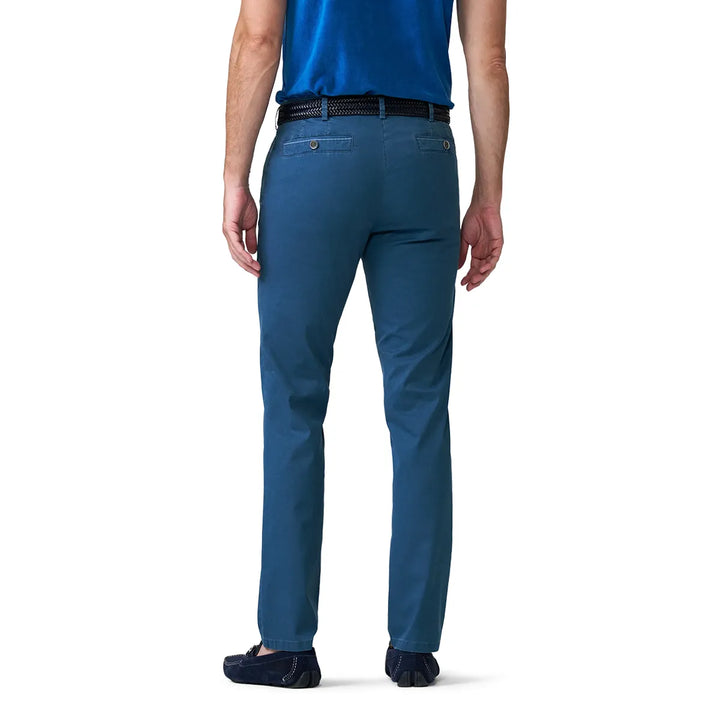 Meyer Oslo Premium Stretch Chino Blue