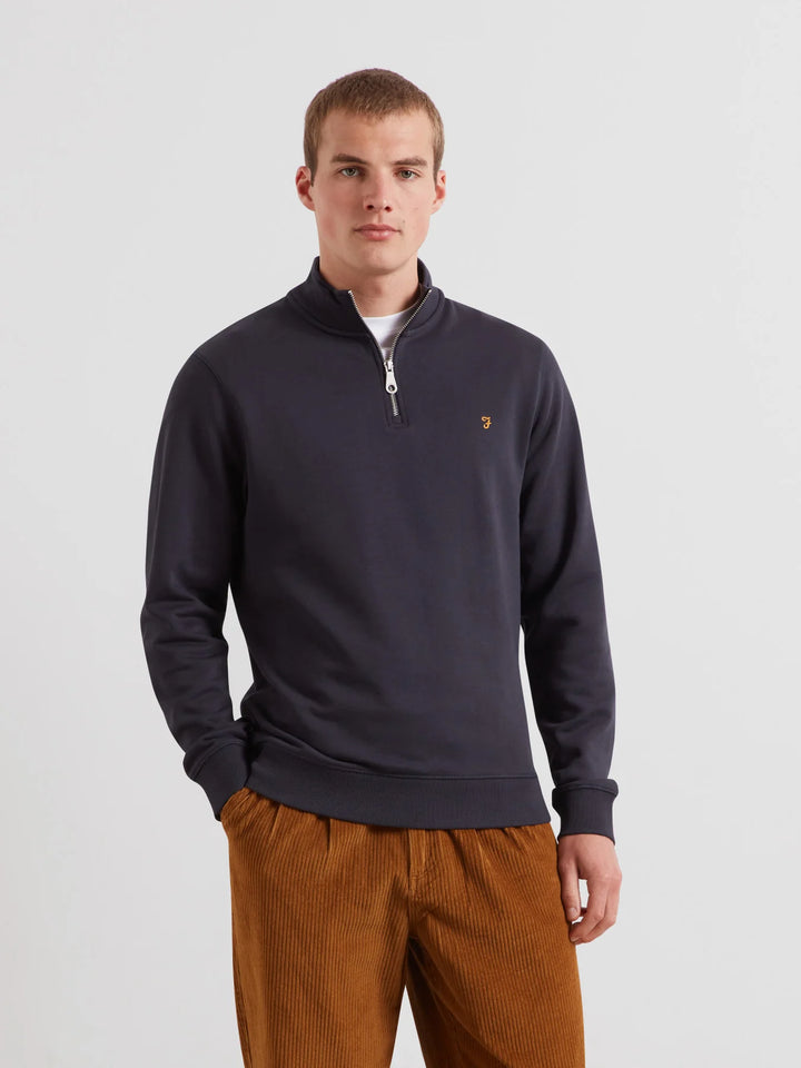 Farah Arnold 1/4 Zip True Navy