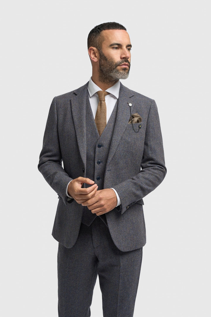 House Of Cavni Thomas Savoy Tweed Suit