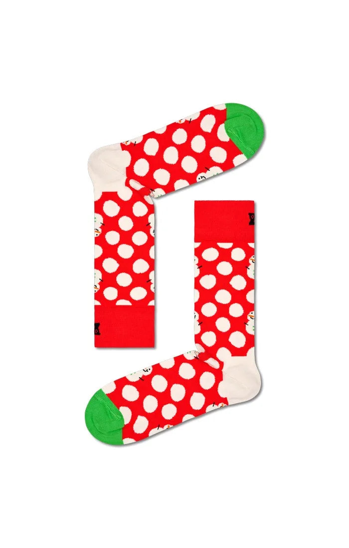 Happy Socks Big Dot Snowman