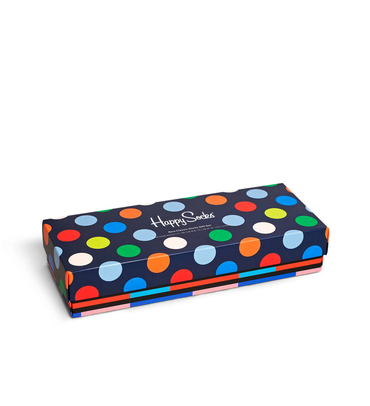 Happy Socks 4 Pack New Classic Socks Gift Set