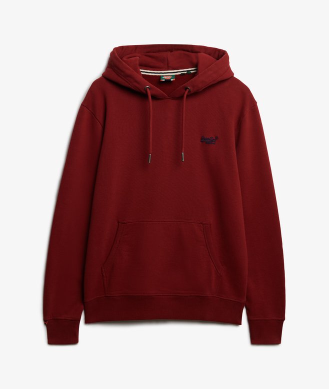 Superdry Essential Logo Hoodie League Red