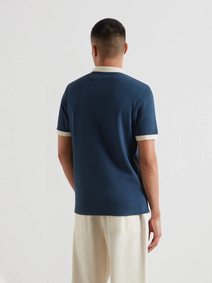 Farah Clement Polo Shirt In Farah Blue