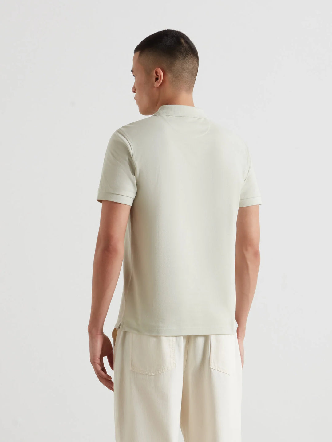 Farah Blanes Polo Shirt Soft Green