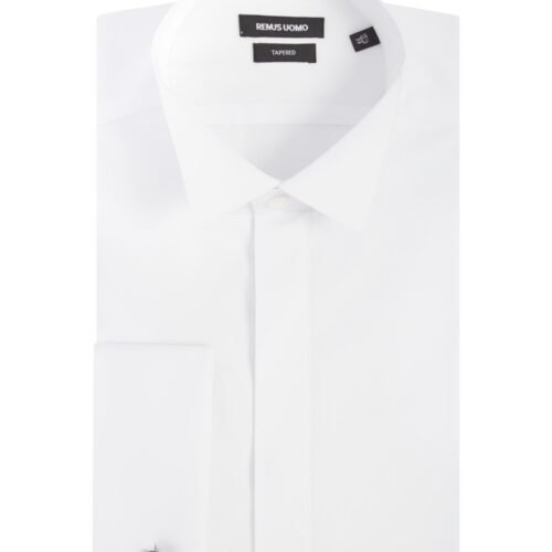 Remus Uomo White Seville Long Sleeve Formal Shirt