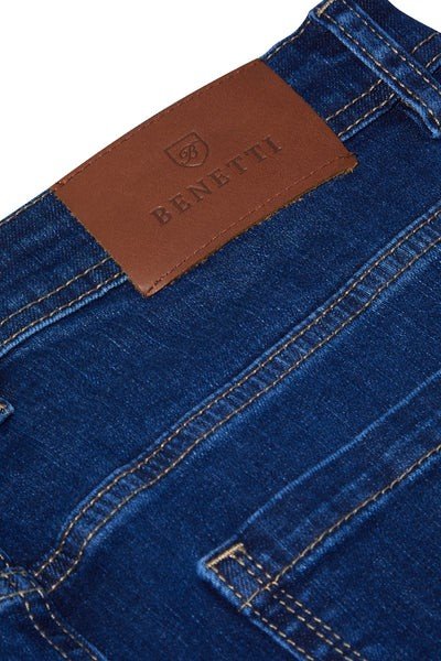 Benetti Austin Midwash Straight Leg Jean