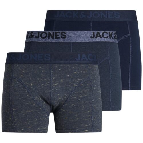 Jack & Jones Trunks 3 Pack Navy Blazer/Blue