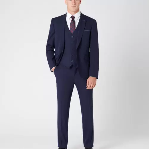Remus Uomo Palucci Tapered Jacket Navy