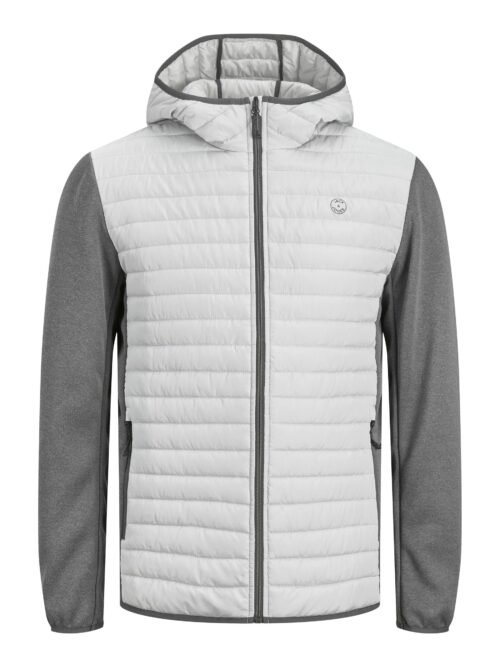 Jack & Jones Multi Quilted Jacket Glacier Grey