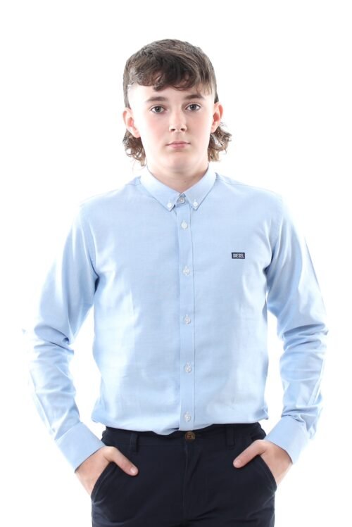Diesel Junior Tiernan Shirt Sky Blue