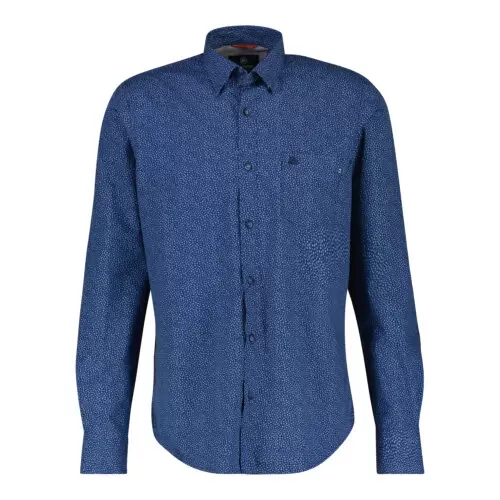Lerros Long Sleeve Shirt Blue