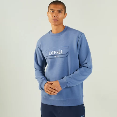 Diesel Hanson Sweatshirt Mountain Blue