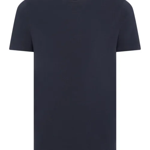 Remus Uomo Cotton Tee Shirt Navy