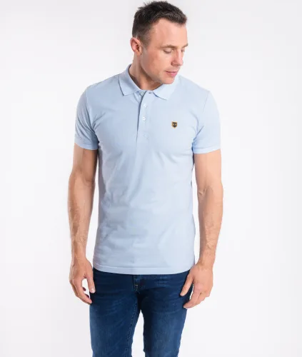 XV Kings by Tommy Bowe Gordon Polo Washed Blue