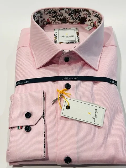 Marnelli Joe Long Sleeve Shirt Pink
