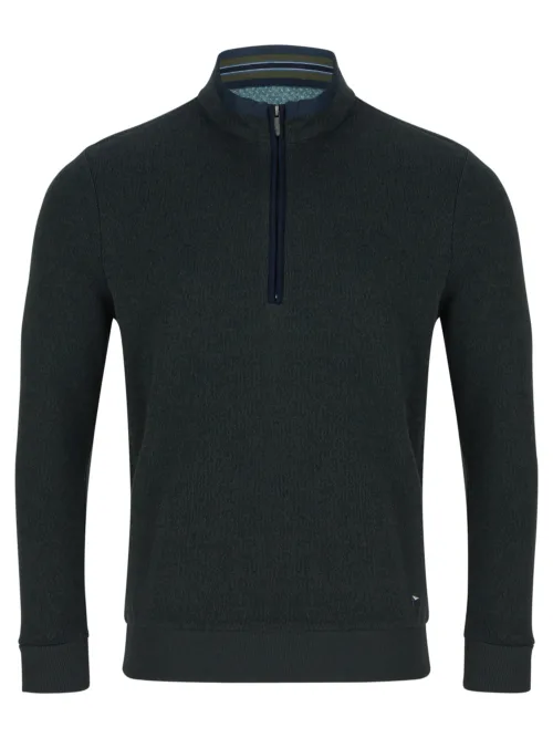 Drifter By Daniel Grahame 1/2 Sweater Green