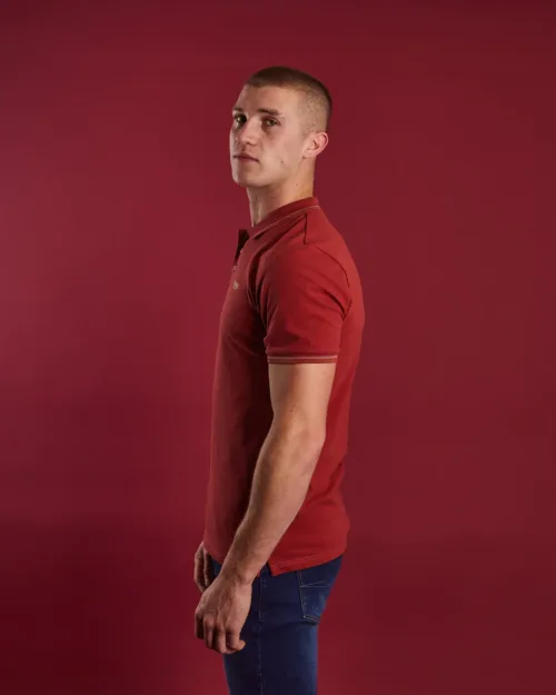 Diesel Clarksville Polo Rosewood