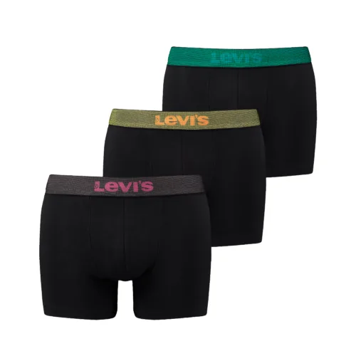 Levis 3-Pack Boxer Brief Giftbox Black Combo