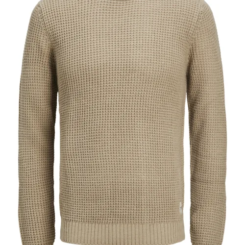 Jack & Jones Crew Neck Knit Crockery