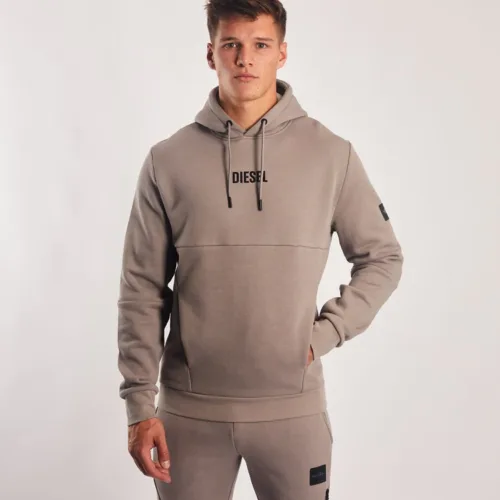 Diesel Jakku Hoodie Cyber Grey